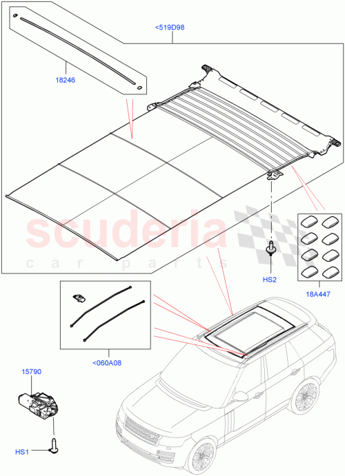 Part Diagram for Land Rover LR066980