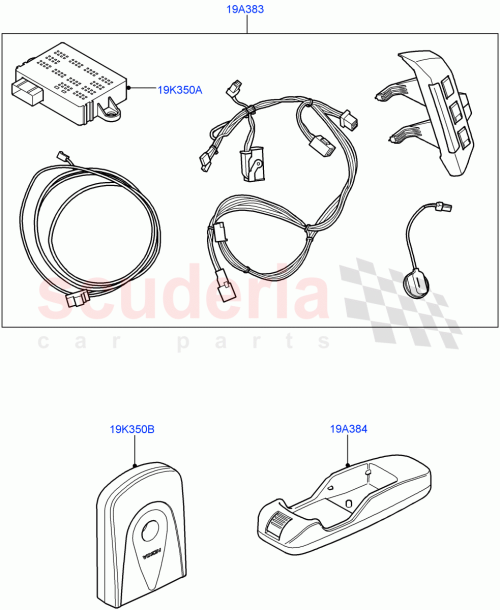 Part Diagram for Land Rover XVE500021