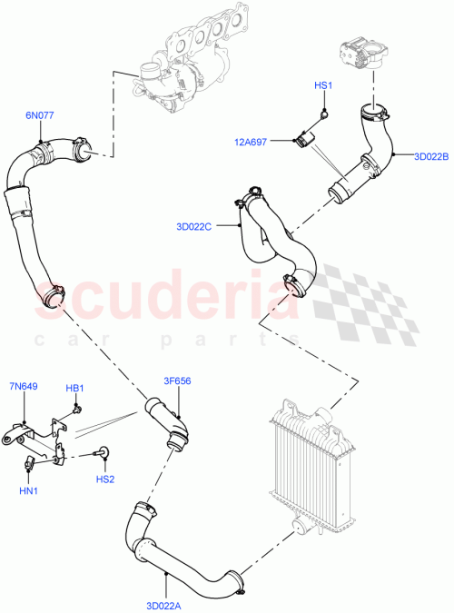 Part Diagram for Land Rover LR057588