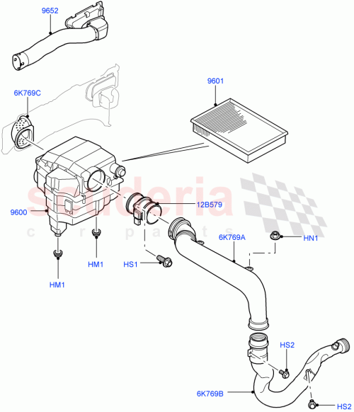 Part Diagram for Land Rover LR020024