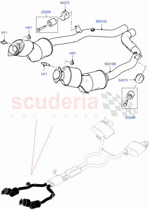 Part Diagram for Land Rover LR113203