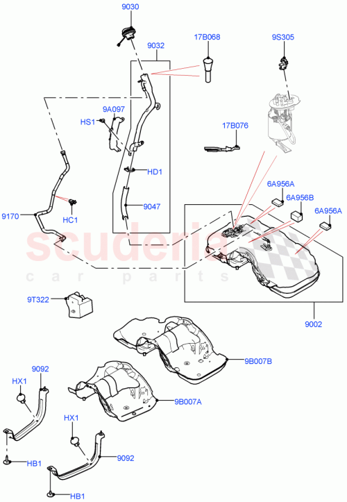 Part Diagram for Land Rover LR063975