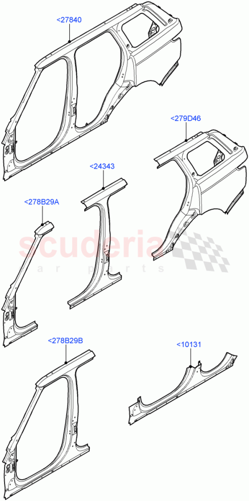 Part Diagram for Land Rover LR051433