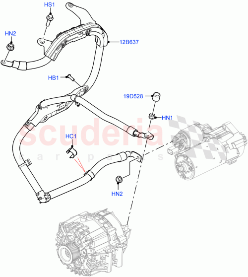 Part Diagram for Land Rover LR159216