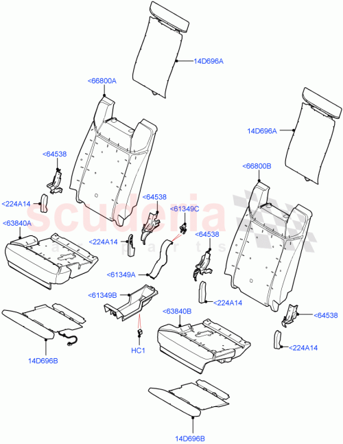 Part Diagram for Land Rover LR152681