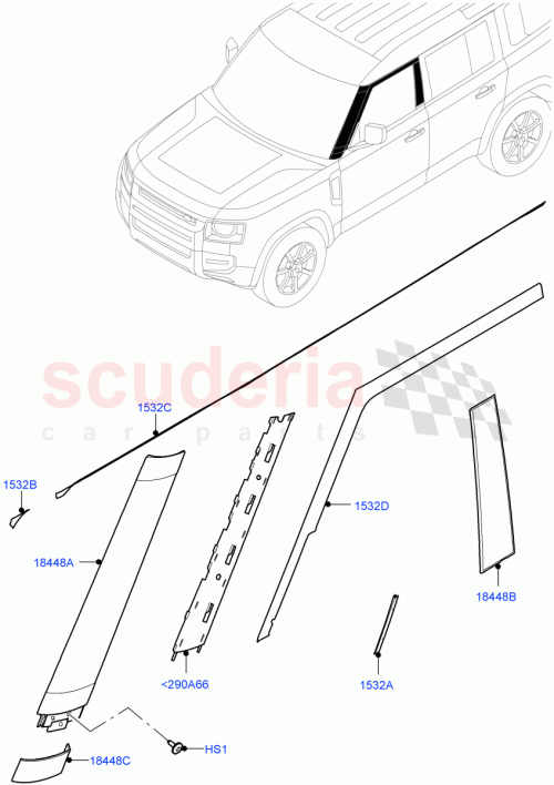 Part Diagram for Land Rover LR137299