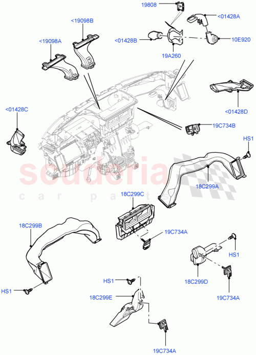 Part Diagram for Land Rover LR057670