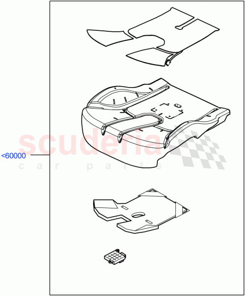 Part Diagram for Land Rover LR133697