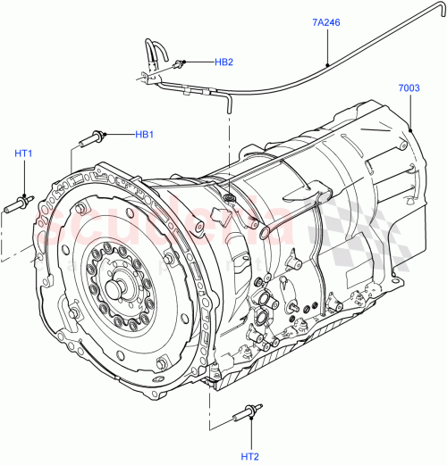 Part Diagram for Land Rover LR062464