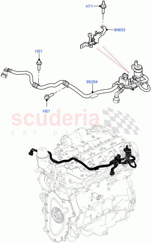 Part Diagram for Land Rover LR127869