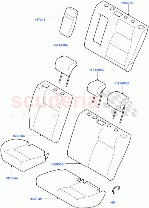 Part Diagram for Land Rover LR058971