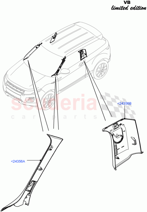 Part Diagram for Land Rover LR043417