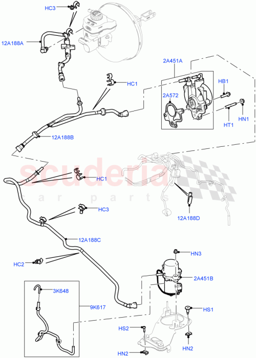 Part Diagram for Land Rover LR048848