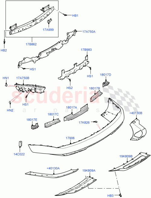 Part Diagram for Land Rover LR151085