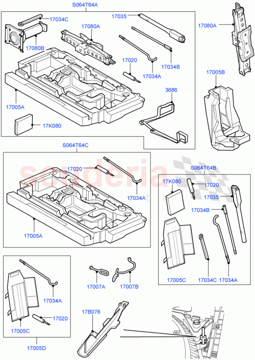 Part Diagram for Land Rover LR060032