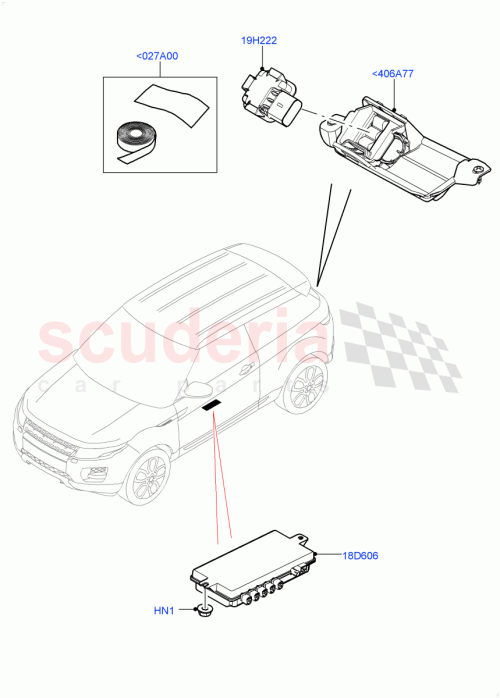 Part Diagram for Land Rover LR104473