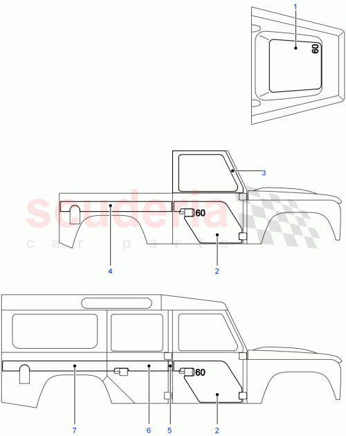 Part Diagram for Land Rover LR012066