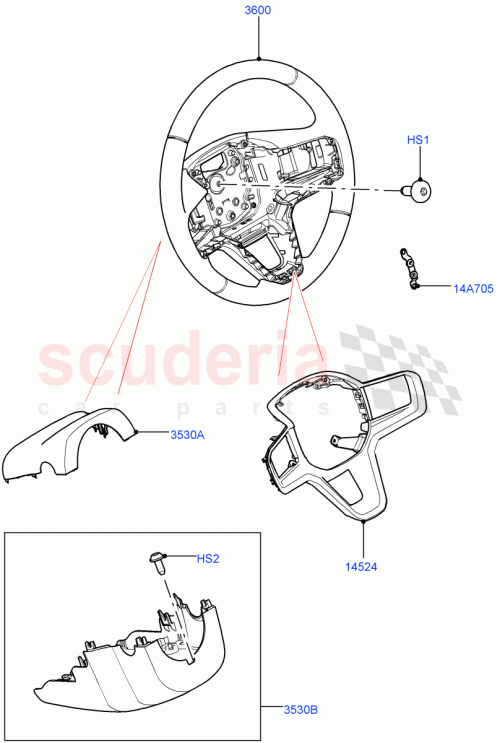 Part Diagram for Land Rover LR141713