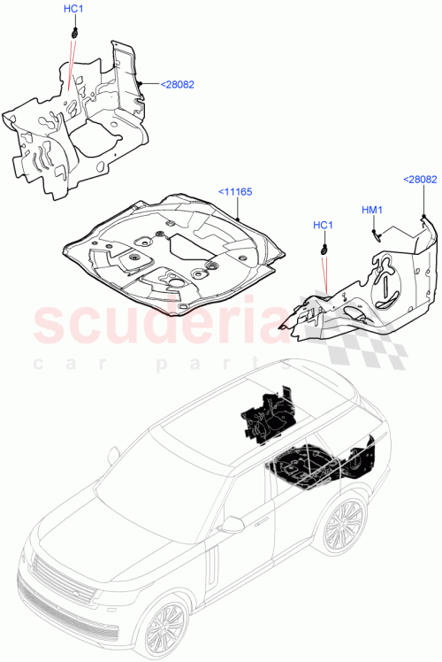 Part Diagram for Land Rover LR150473
