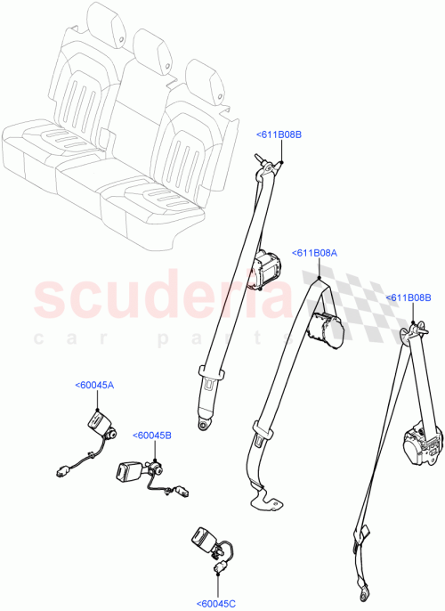 Part Diagram for Land Rover LR170364
