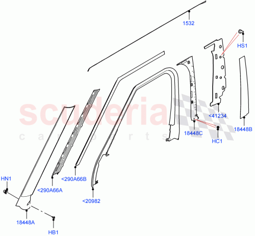 Part Diagram for Land Rover LR152632