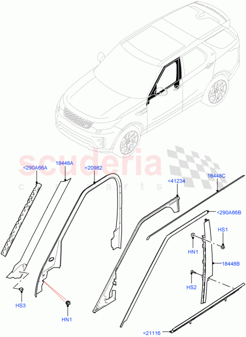 Part Diagram for Land Rover LR148860