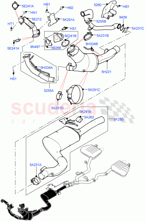 Part Diagram for Land Rover LR092881