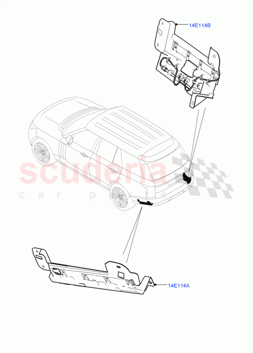 Part Diagram for Land Rover LR070764