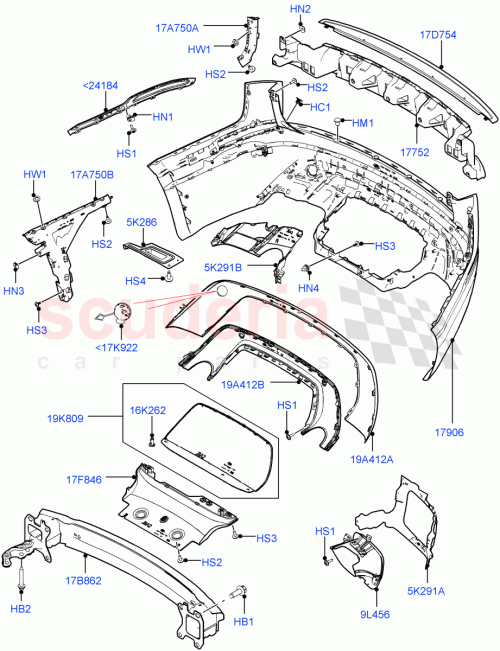 Part Diagram for Land Rover LR110304