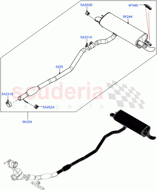 Part Diagram for Land Rover LR094501