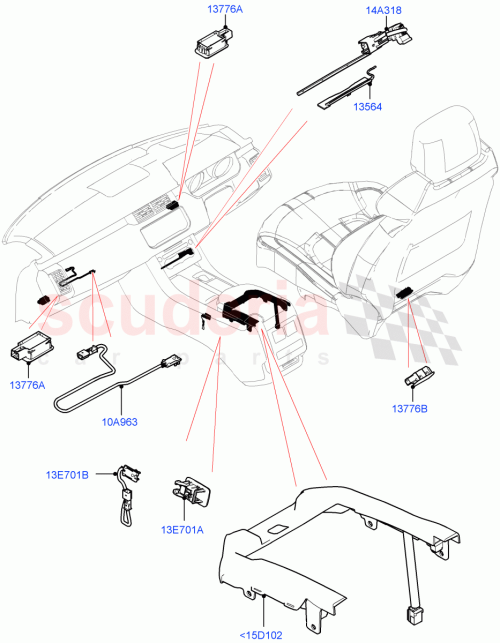 Part Diagram for Land Rover LR048751