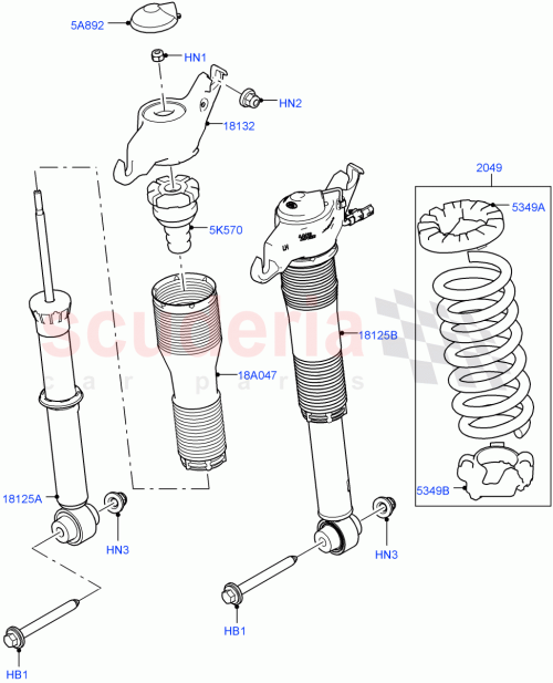 Part Diagram for Land Rover LR061474