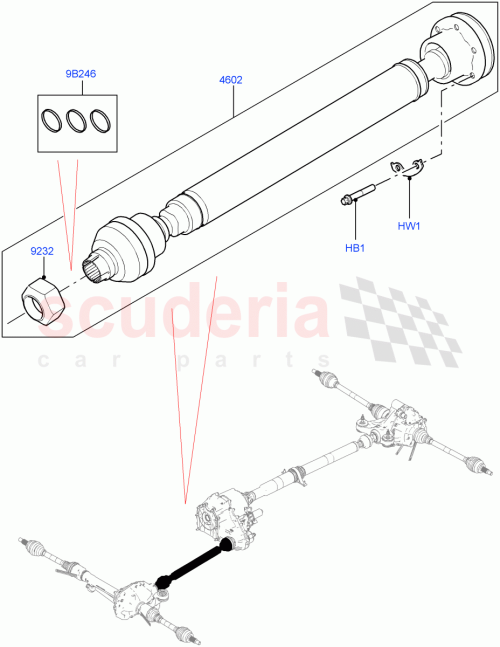 Part Diagram for Land Rover LR141988
