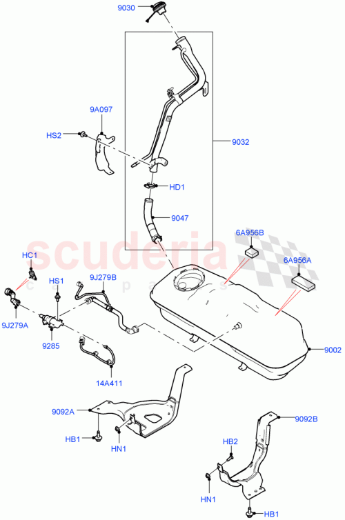 Part Diagram for Land Rover LR135201