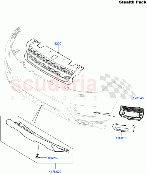 Part Diagram for Land Rover LR060340