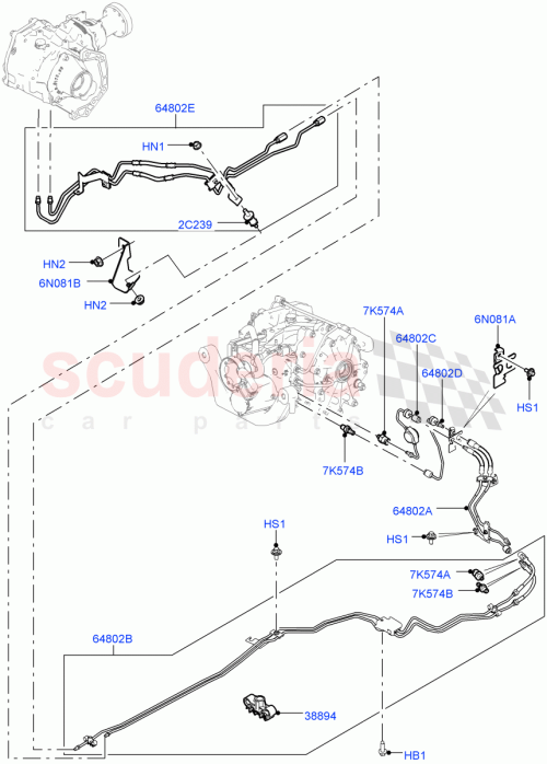 Part Diagram for Land Rover LR060397