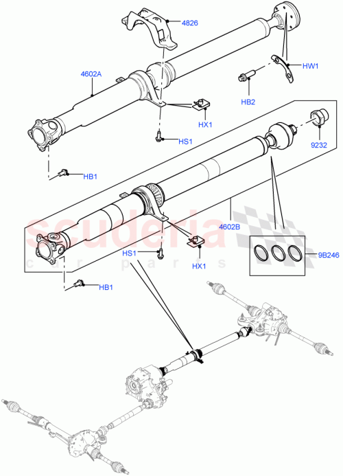 Part Diagram for Land Rover LR041960