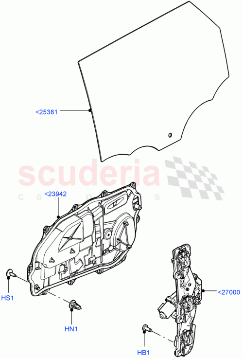 Part Diagram for Land Rover LR114597