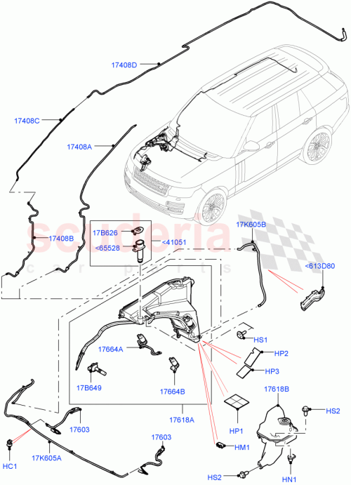 Part Diagram for Land Rover LR079904