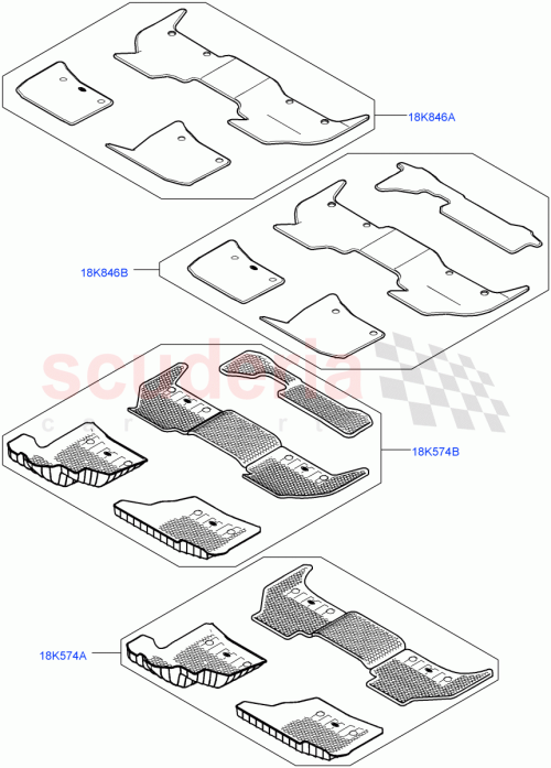 Part Diagram for Land Rover VPLES0554