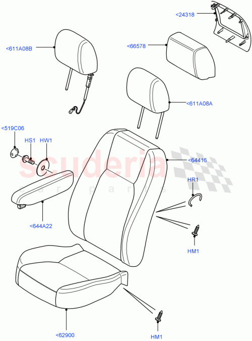 Part Diagram for Land Rover LR049791