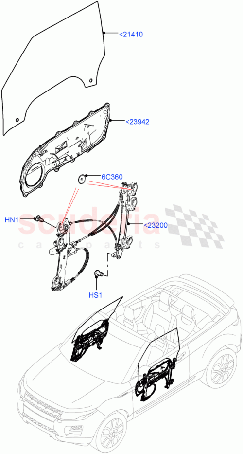Part Diagram for Land Rover LR027974