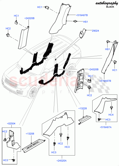 Part Diagram for Land Rover LR052296
