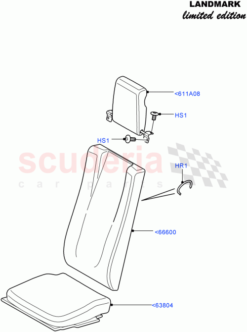 Part Diagram for Land Rover LR023662