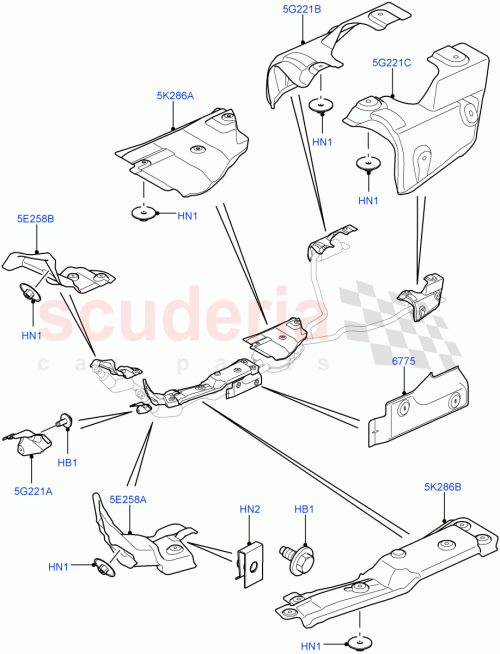 Part Diagram for Land Rover LR056534