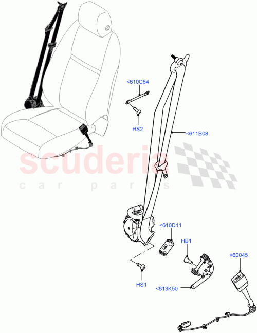Part Diagram for Land Rover LR134690