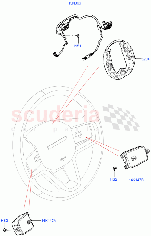 Part Diagram for Land Rover LR139758