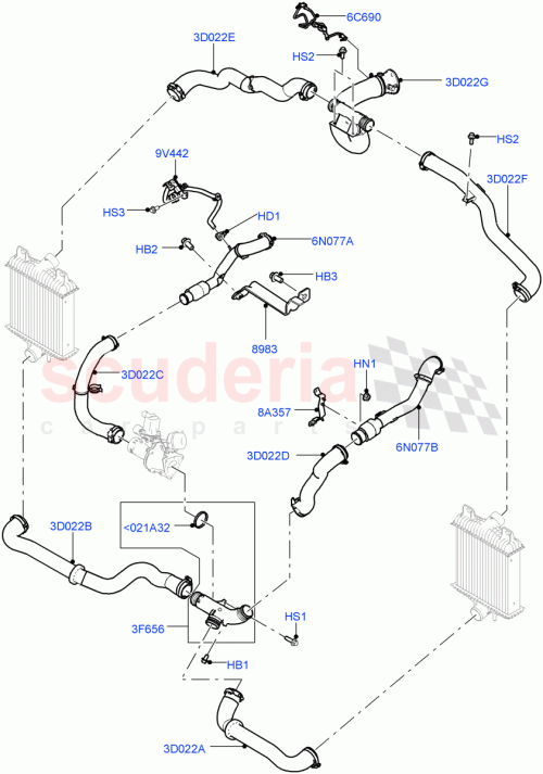 Part Diagram for Land Rover LR117093
