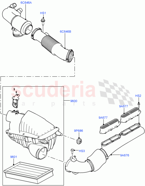 Part Diagram for Land Rover LR049314