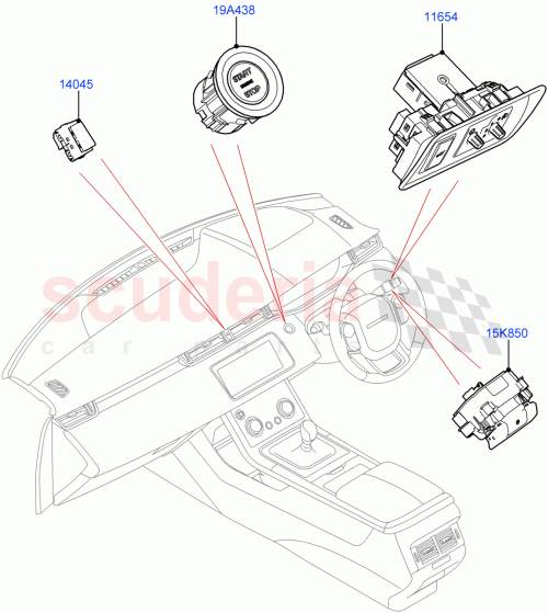 Part Diagram for Land Rover LR060997